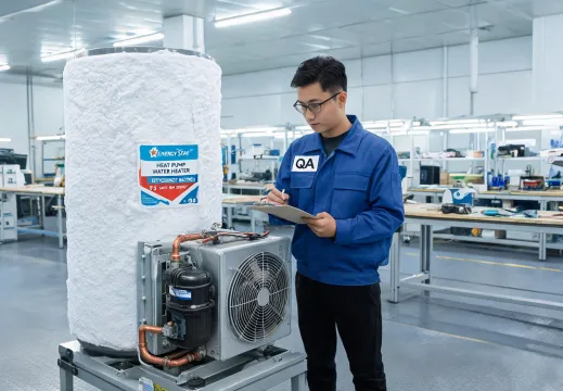 Heat pump water heater assembly