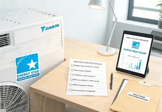ENERGY STAR heat pump documentation